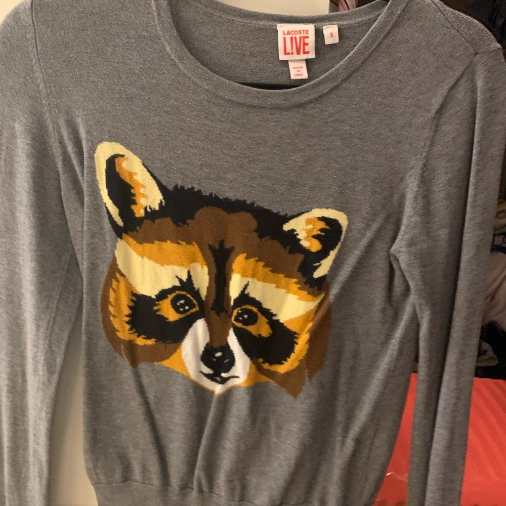 Lacoste fox sweater